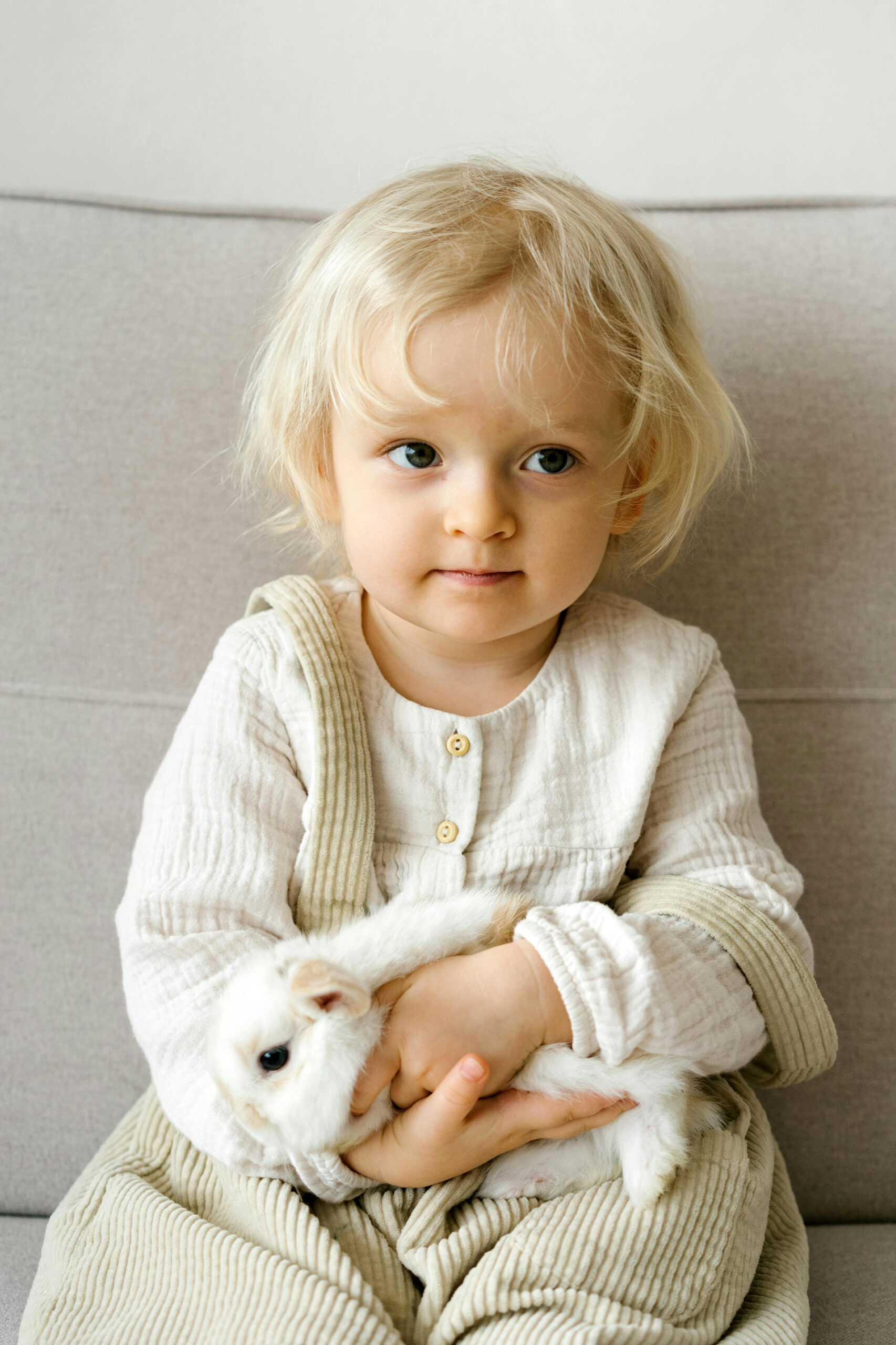 Child with animal